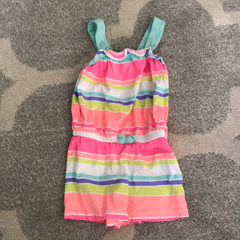 18mo colorful striped romper